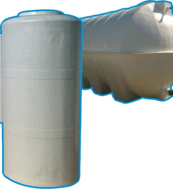 GRP Cylindrical Water Tank